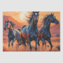Search for wild horse tissue paper Decoupage