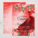 Search for red gown invitations Tiara