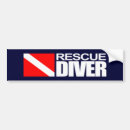 Search for diver bumper stickers Scuba