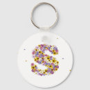 Search for s letter key rings Flowers