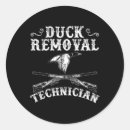 Search for funny duck hunting stickers Ducks