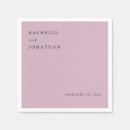 Search for lavender wedding napkins Minimal