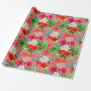Search for pink flowers wrapping paper Elegant