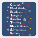 Search for patriotic christmas stickers Blue
