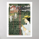 Search for vintage tennis posters Illustration