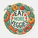 Search for eat veggies stickers Vegan