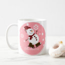 Search for cute snowman face mugs Girls