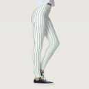 Search for green and white stripes leggings Vertical