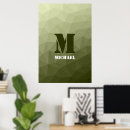 Search for monogram posters Cool