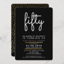 Search for simple 50th birthday invitations Trendy