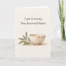 Search for apology cards I am sorry