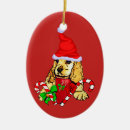Search for cocker spaniel christmas tree decorations Pets