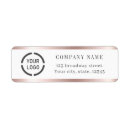 Search for gold border return address labels Luxury