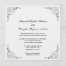 Search for black red silver wedding invitations Rose