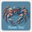 Search for crustacean stickers Blue crab