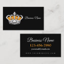 Search for king queen business cards Royal