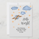 Search for hello world birth announcement cards Cute