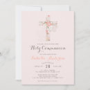 Search for for daughter first communion invitations Floral