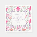 Search for purple floral napkins Girly