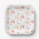 Search for princess crown plates Pink