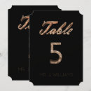 Search for gold table cards Chic