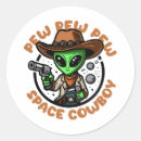 Search for funny alien stickers Science fiction