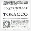Search for tobacco stickers English