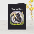 Search for cute skunk cards Baby