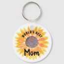 Search for best mum in the world key rings Watercolor