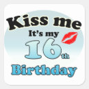 Search for 16th anniversary stickers 16 years