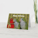 Search for parakeet christmas cards Bird