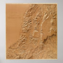 Search for relief map posters Colour