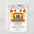 Search for jump house birthday invitations Boy birthday party