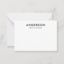 Search for couples monogram note cards Typography