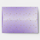 Search for purple and gold envelopes Glam