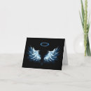 Search for angel note cards Blue