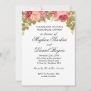 Search for glitter rehearsal dinner invitations Floral
