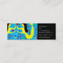 Search for sea shell business cards Mermaid