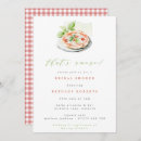Search for pizza bridal shower invitations Calligraphy