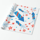 Search for freedom wrapping paper Patriotic