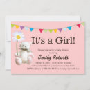 Search for daisy baby girl shower invitations Cute