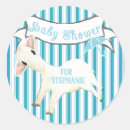 Search for blue lamb baby shower stickers Boy