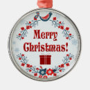 Search for folk christmas tree decorations Wreath