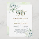 Search for eucalyptus birthday invitations Elegant
