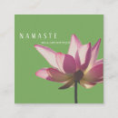 Search for lotus flower business cards Therapist