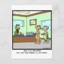 Search for cartoon dog with dog bone postcards Funny