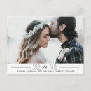 Search for black background save the dates Minimal