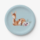 Search for floral baby shower plates Whimsical