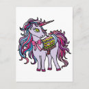 Search for love unicorn postcards Fantasy