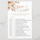 Search for over games Bridal shower